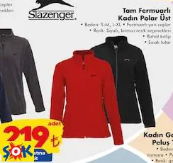 TAM FERMUARLI KADIN POLAR ÜST